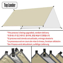 Load image into Gallery viewer, Ultralight Waterproof Tarp Tent – Large Sun Shelter Awning for Camping, Beach & Outdoor Adventures