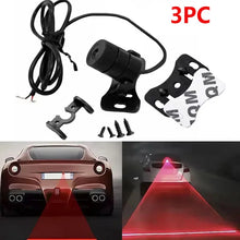 Load image into Gallery viewer, 1/2/3PC Car Auto LED Laser Fog Light Vehicle Anti-Collision Taillight Brake Warning Lamp Anti-Collision Car End Rear Tail Fog