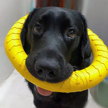 将图片加载到图库查看器,Durable Dog Ring Toy – Indestructible Flying & Chewing Training Toy