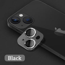 Load image into Gallery viewer, Camera Lens Protector on For iPhone 14 13 12 Pro Max 13Mini Tempered Glass For iPhone 11 13 14 Pro 14Plus Metal Camera Protector Camera Film Protective Lens Case