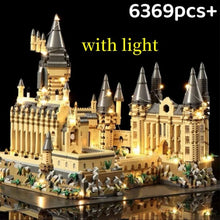 Load image into Gallery viewer, New Magic Castle Micro Building Blocks Light Up Street View Architecture Creative MOC Model Kit Kids Christmas Birthday Gifts