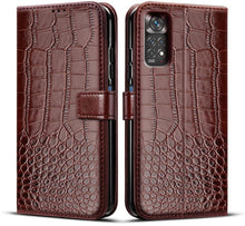 Load image into Gallery viewer, Flip Wallet Leather Case for Xiaomi Redmi Note 10 Pro Max 11 9 8 7 6 5 Redmi 9 9A 9C 9T 10C 8 8T 8A 7A 6A 5A 5 Plus Case Cover PU Leather Case with Holder Card Slots & Wallet Case