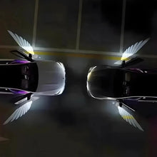 Load image into Gallery viewer, 2PCS Car Angel Wings Welcome Light – LED Door Projector Lamp for Universal Car Models