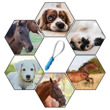 Load image into Gallery viewer, Pet Dog Horse Metal Sweat Scraper Shedding Blade Brush Grooming Hair Care Tool Horse Grooming Tool Cleaning Pet Products