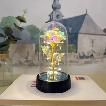 Load image into Gallery viewer, LED Rose Night Light – Realistic Eternal Flower Romantic Decor