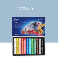 Load image into Gallery viewer, Artist Oil Pastel Set - 12/25/50 Colors, Non-Toxic Washable Crayons for Drawing & Painting