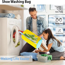 将图片加载到图库查看器,Shoe Washing Machine Bag with Brush Set – Durable Laundry Cleaner (1–4PCS)