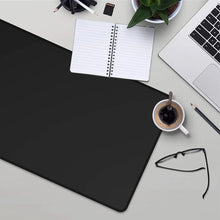 Load image into Gallery viewer, XXL Black Gaming Mouse Pad – Large Non-Slip Rubber Desk Mat for Keyboard, PC & Laptop