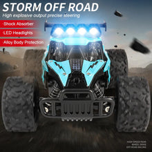 Load image into Gallery viewer, 1:16 RC Drift Racing Car - High-Speed Off-Road Alloy Truck with LED Lights, 20KM/H, 2.4G Radio Control for Kids & Adults