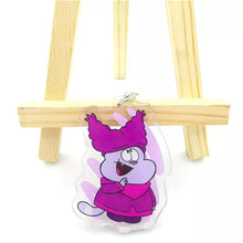 将图片加载到图库查看器,Chowder Men's and women's key chain accessories lovely bag pendant key ring acrylic cartoon friend gift