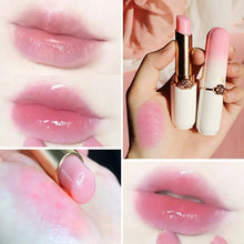 将图片加载到图库查看器,Peach Pink Lip Balm Temperature Change Moisturizing Nourish Anti-dry Lipstick Lip Balm Lipstick Beauty Korean Skin Care Products