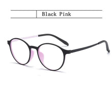 Load image into Gallery viewer, Ultralight Retro Round Glasses – TR90 Titanium Frame for Men & Women