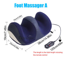 Load image into Gallery viewer, Extra Big Electric Foot Massager – Shiatsu Hot Compress & Leg Roller