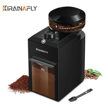 Load image into Gallery viewer, Automatic Burr Mill Coffee Grinder Electric Coffee Bean Grinding With 28 Adjustable Gears for Espresso French Press Drip Coffee