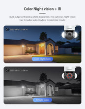 Load image into Gallery viewer, INQMEGA 5MP TUYA Camera Smart Cloud Video Surveillance Camera Outdoor WIFI Auto Tracking Google Home Alexa Camera CCTV PTZ Cam