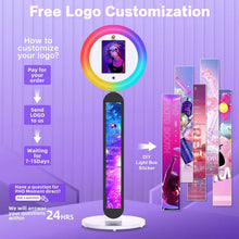 Load image into Gallery viewer, Selfie Stand Photo Booth Machine ipad Photobooth compatible for 10.2-12.9inch ipad Photo Booth Stand Machine for Party Wedding