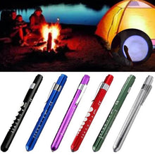 Load image into Gallery viewer, 1PC Pocket Medical Pen Light Lanten LED Penlight Torch Otoscope Flashlight Ophthalmoscope for Doctor Nurse Emergency First Aid