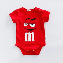 Load image into Gallery viewer, Soft Cotton Baby Romper (3–24M) – Cute Summer Short Sleeve Jumpsuit for Boys & Girls