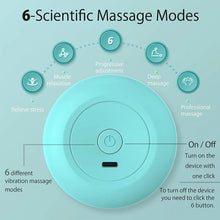 Load image into Gallery viewer, Mini Neck Massager Multi USB Electric Handled Wave Vibrating Cellulite Massage Relaxation Instrument Massage Waist Back Shoulder