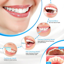 Load image into Gallery viewer, Dental Calculus Removal Electric Teeth Whitening Cleaning Ultrasonic Tooth Cleaner Scaler Plaque Coffee Stain Tartar Oral Care