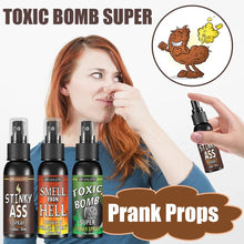 将图片加载到图库查看器,30ml Fart Gag Spray Prank Joke Plastic Liquid Fart Gag Party Supplies Stinky Fart for Adults Kids Non Toxic Halloween Funny Toys