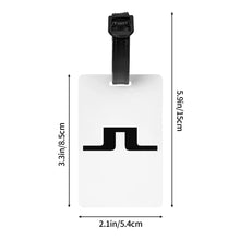 Load image into Gallery viewer, Custom Golf Luggage Tag With Name Card Privacy Cover ID Label for Travel Bag Suitcase