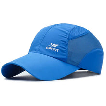 Load image into Gallery viewer, UV Protection Baseball Cap – Quick-Dry Breathable Strapback for Outdoors