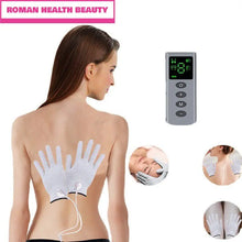 Load image into Gallery viewer, EMS 4 Modes Tens Machine Unit 9 Intensity Muscle Stimulator Acupuncture Body Massage Digital Therapy Machine Electrostimulation