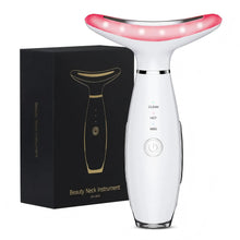 将图片加载到图库查看器,3 in 1 EMS Neck Face Beauty Device with Thermal Neck Lifting Vibration LED Facial Massager Double Chin Remover Skin Care Tool