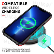 Load image into Gallery viewer, Light-Armor Shockproof Case For iPhone 14 Pro Max 13 Pro Max Mini 12 Max Cover Ultra-thin Mobile Case Ultra Slim Soft Silicone Cover iphone Case Compatible with iPhone 12 Pro Case