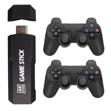 将图片加载到图库查看器,4K HD Wireless Controllers 40000+ Games 2.4G Arcade Console Support TF Card Expansion TV Mini Game Console Max 256GB for PS1