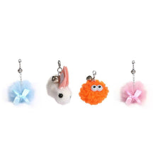 Load image into Gallery viewer, 4pcs Replacement Head For Cat Teaser Funny Stick Rabbit Ball Pet Toy Accessory Soft Toy Ball for Cats Suitable for Kittens Hanging Interactive Funny Toys For Cats