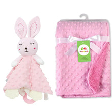Load image into Gallery viewer, Personalized Newborn Baby Blanket with Name & Custom Stroller Gift Set