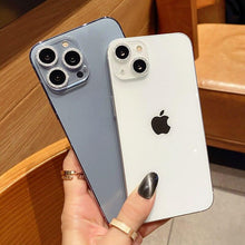 将图片加载到图库查看器,Glitter Full Cover Camera Lens Protector Glass For iPhone 13 12 11 Pro Max Mini 9H Tempered Glass for iPhone 12 Glass Lens Cover HD Clear Tempered Glass Back Camera Protector Ultra-Thin Easy Installation