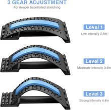 Load image into Gallery viewer, Adjustable Back Stretcher – Lumbar Support Pain Relief Board