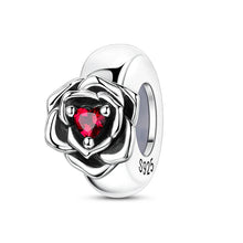 将图片加载到图库查看器,100% 925 Sterling Silver Rainbow Zircon Butterfly Dragon Silicone Stopper Charms - Colorful Beads for DIY Bracelets, Customizable Jewelry for All Occasions