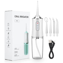将图片加载到图库查看器,Portable Oral Irrigator - Dental Water Flosser for Teeth Cleaning & Whitening