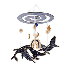 Load image into Gallery viewer, Baby Wooden Bed Bell Bracket Mobile Holder