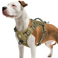 Load image into Gallery viewer, Tactical No-Pull Dog Harness – Adjustable MOLLE Military Vest for Medium & Large Dogs