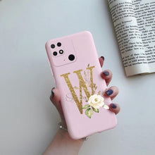 Load image into Gallery viewer, Soft Silicone Bumpers Protective Cover Anti-Scratch Shockproof Phone Case For Redmi 10C Case 6.71" Cute Letters Cover Soft Silicone Phone Case For Xiaomi Redmi 10C 10 C Redmi10C Shockproof Bumper Phone Case