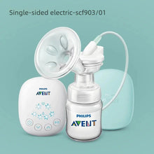 Load image into Gallery viewer, PHILIPS AVENT Portable Single Electric Breast Pump with Smart Massage & Petal Stimulation – Mimics Baby’s Natural Sucking
