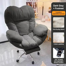 将图片加载到图库查看器,Large Soft Office Chair Home Gaming Computer Sofa Chair with Double Thick Armrest Gamer Comfortable Desk Rolling Swivel Chairs