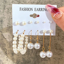 Load image into Gallery viewer, Gold Butterfly & Heart Dangle Earrings Set – Acrylic Drop Jewelry for Women