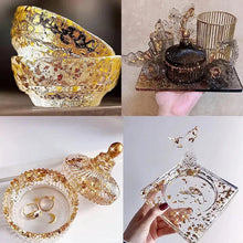 Load image into Gallery viewer, 100 Sheets Gold Leaf Paper - DIY Art, Craft, & Decoration Kit