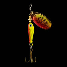Load image into Gallery viewer, Rotating Metal Spinner Fishing Lure 9.1g 7cm β Sequin Hard Bait with Treble Hook for Bass, Pike, Carp & Trout