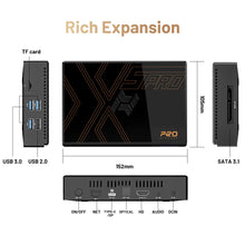 Load image into Gallery viewer, Kinhank Super Console X5 PRO Retro Video Game Console RK3588 8GDDR4 with 4T HDD 16000+ Games Plug and Play for PS2/PS1/SS/DC/N64