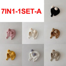 Load image into Gallery viewer, Cute Winter Kids Hats for Girls & Boys Soft Wool Fleece Ear Protection