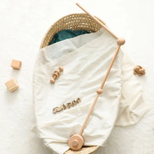 Load image into Gallery viewer, Wooden Crib Mobile Bed Bell Bracket for Baby 0–12 Months