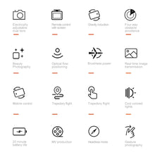 Load image into Gallery viewer, For Xiaomi M6 Drone Professional 8K Camera Drone 5G WIFI FPV UAV With screen remote control RC Dron avoidance Aerial Quadcopter