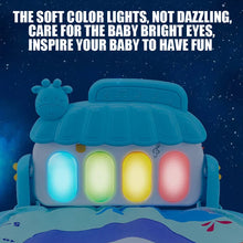 Load image into Gallery viewer, Baby Fitness Play Gym with Music & Piano Mat
